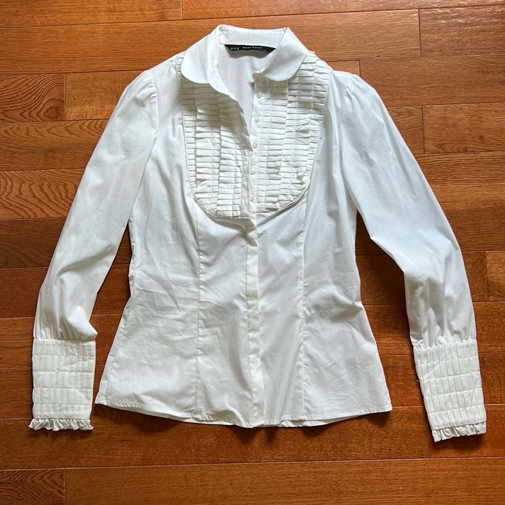 Zara Poplin Blouse